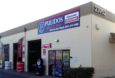 Pulidos Wheels and Tires Shop Front